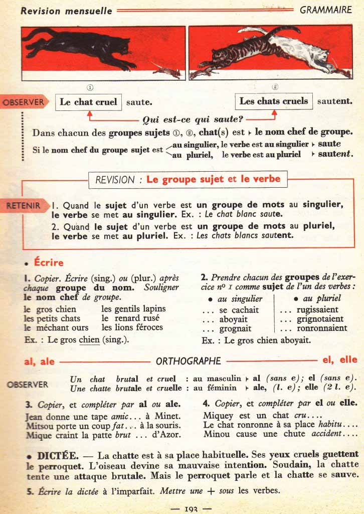 Le nouveau livre unique de français CE1