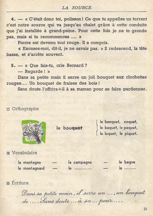 Au pays merveilleux CE1 (1965)