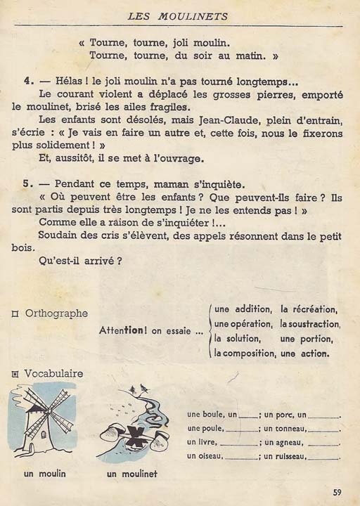 Au pays merveilleux CE1 (1965)