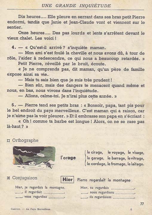 Au pays merveilleux CE1 (1965)