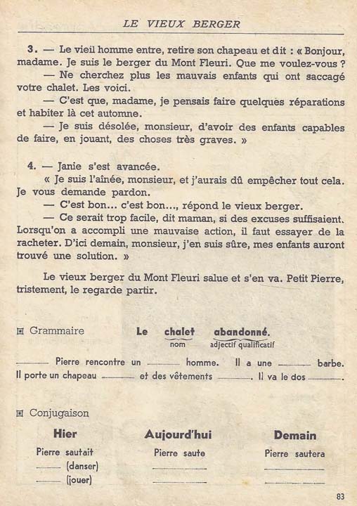 Au pays merveilleux CE1 (1965)