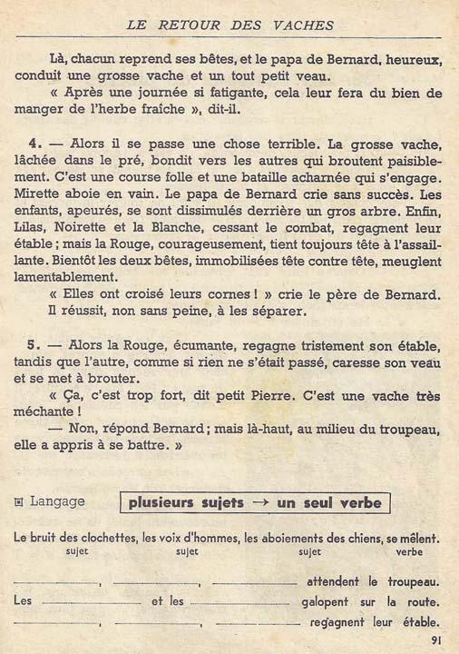 Au pays merveilleux CE1 (1965)