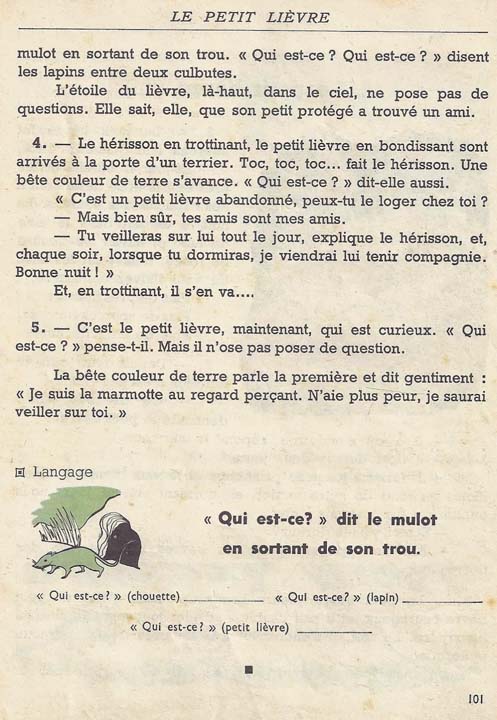Au pays merveilleux CE1 (1965)