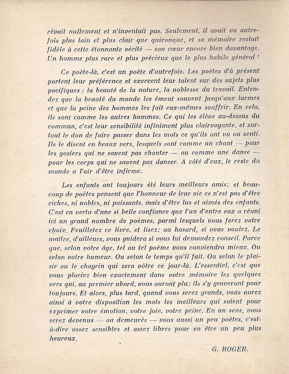 Poèmes d'aujourd'hui