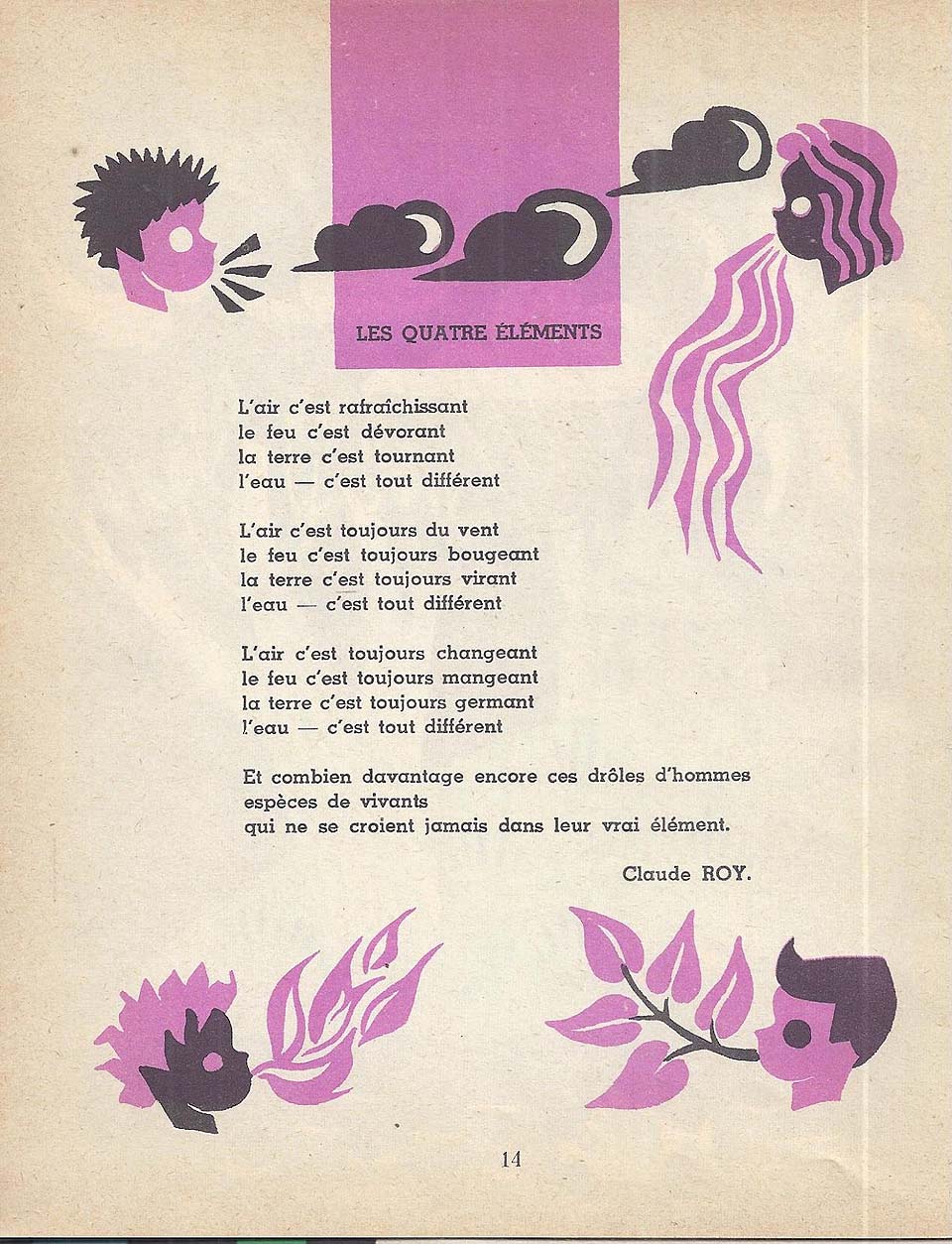 Poèmes d'aujourd'hui