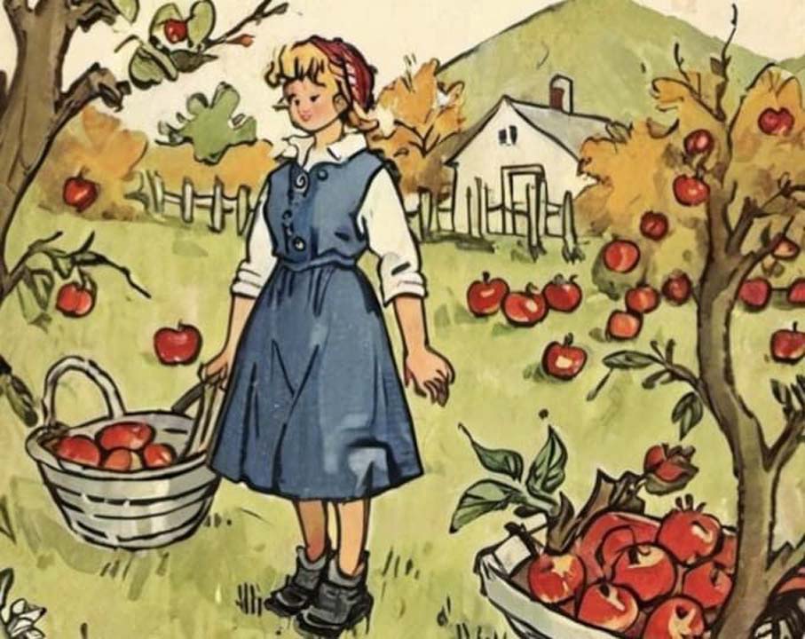 La cueillette des pommes