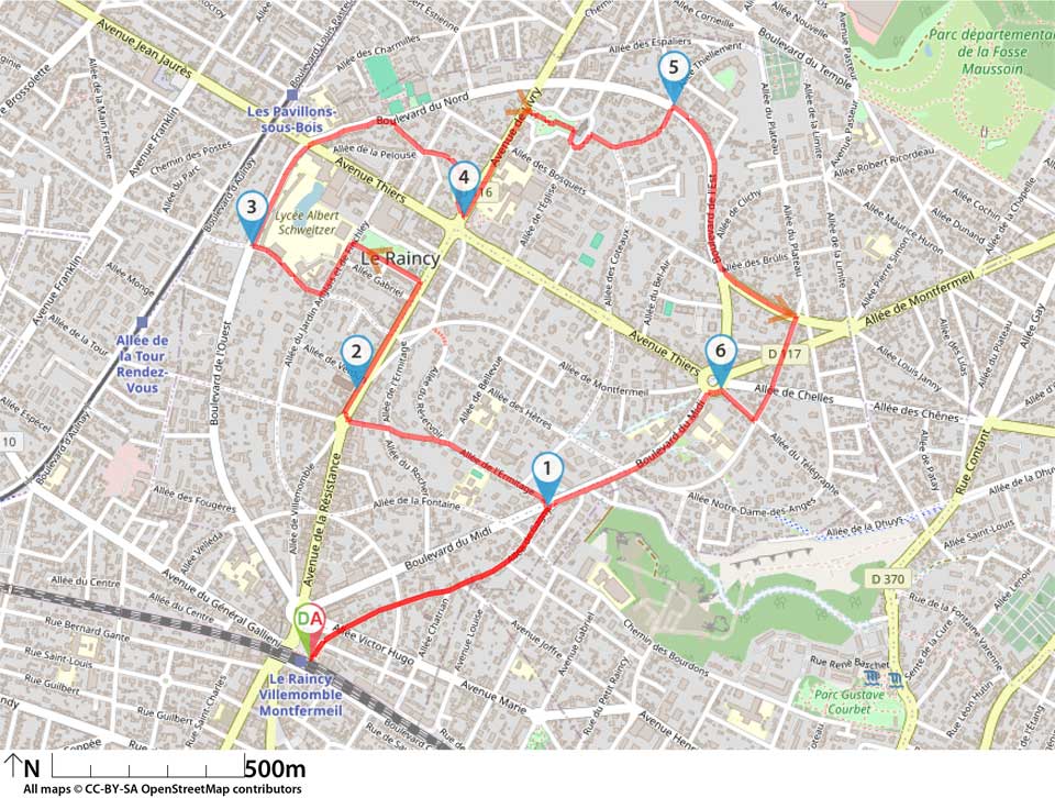 Promenade dans le passé au Raincy