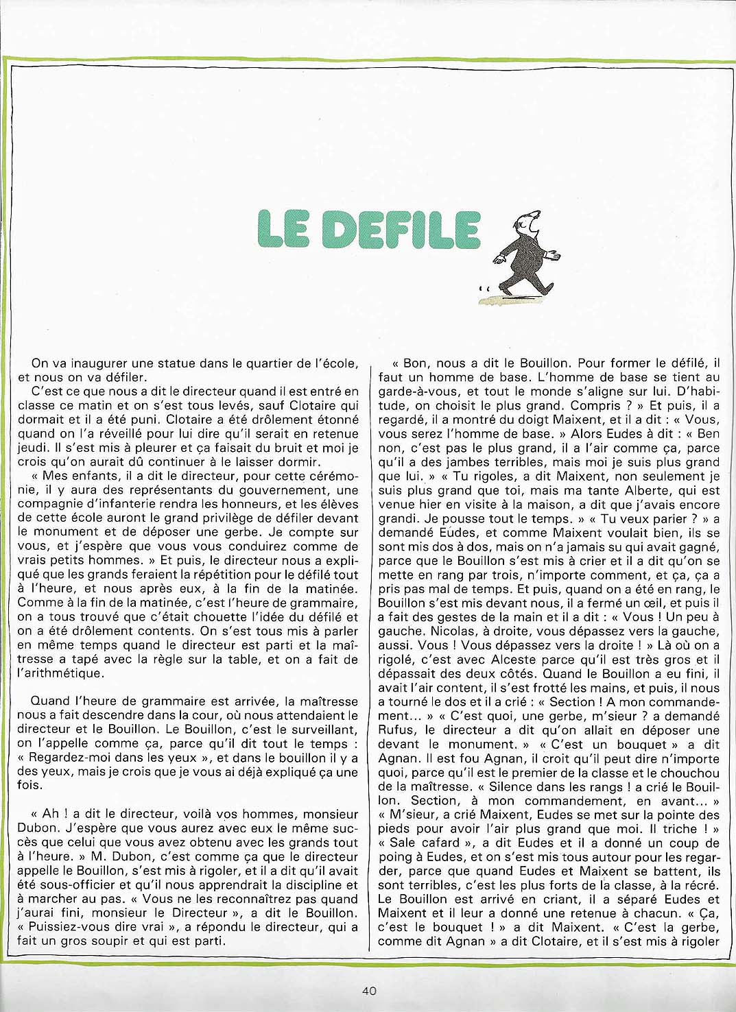 Les récrés du petit Nicolas