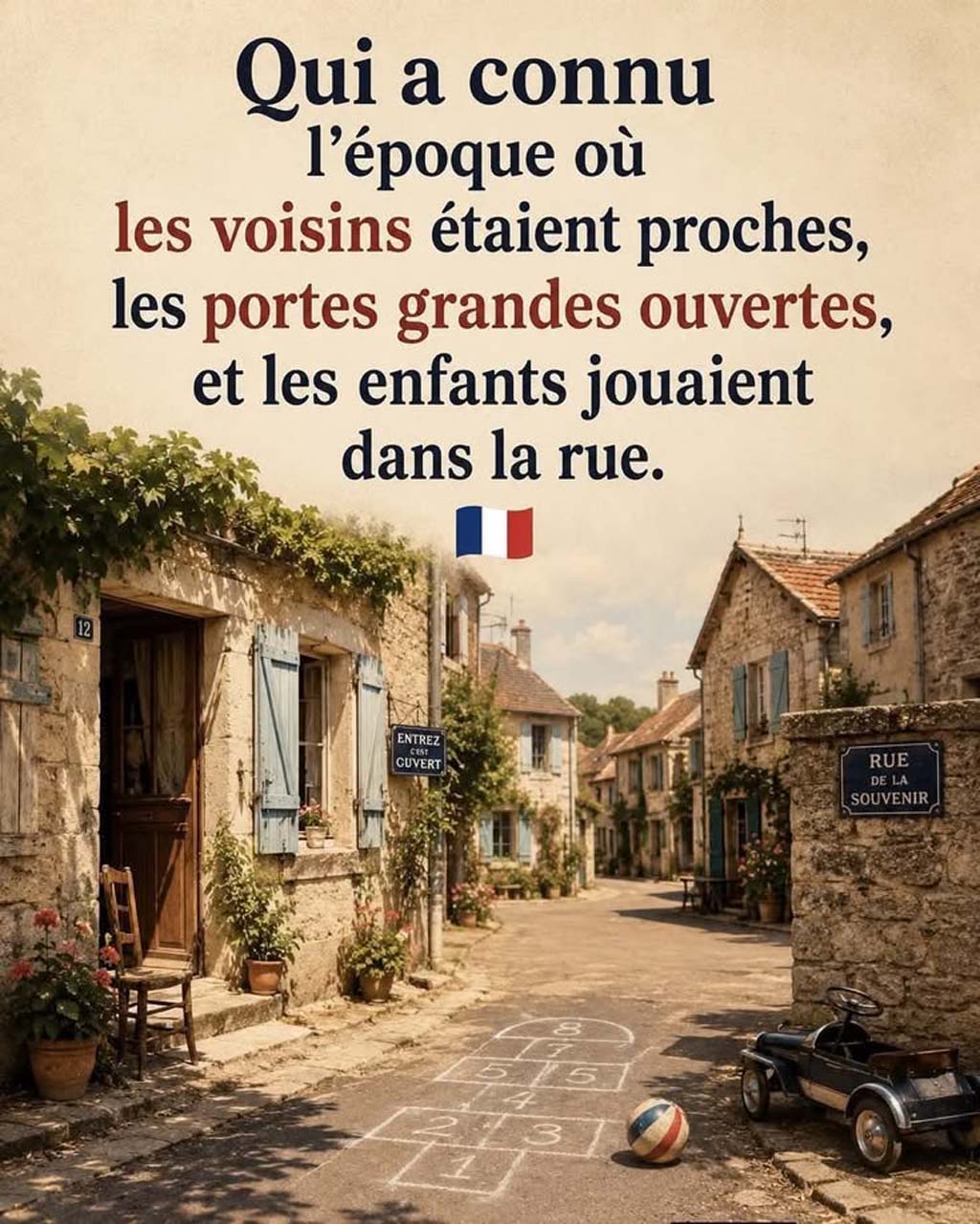 Réflexions nostalgiques de grand-mère