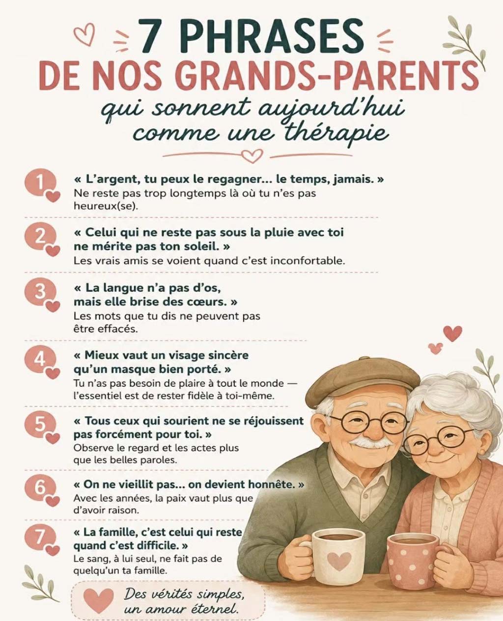 Réflexions nostalgiques de grand-mère