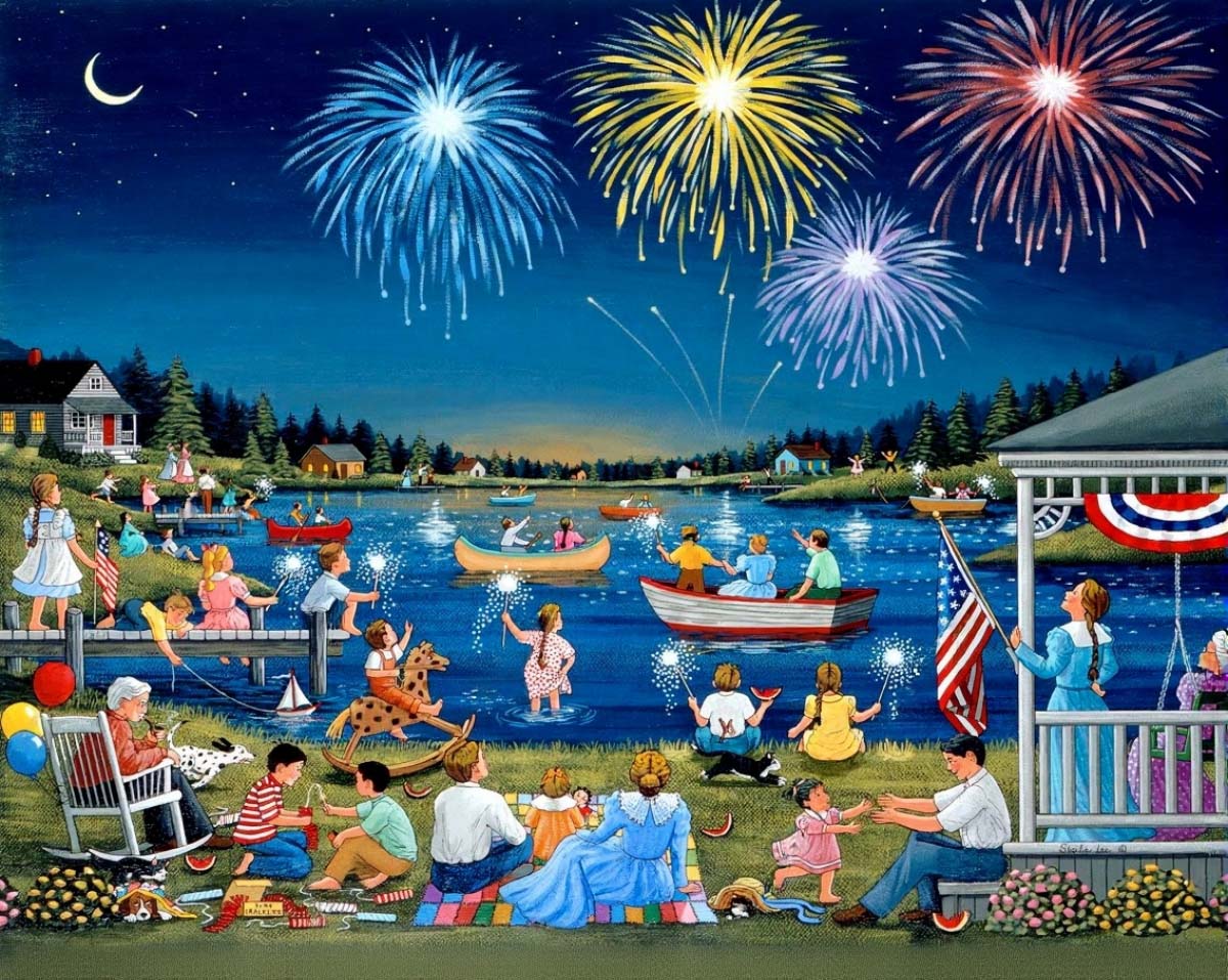 Lakeside on the Fourth