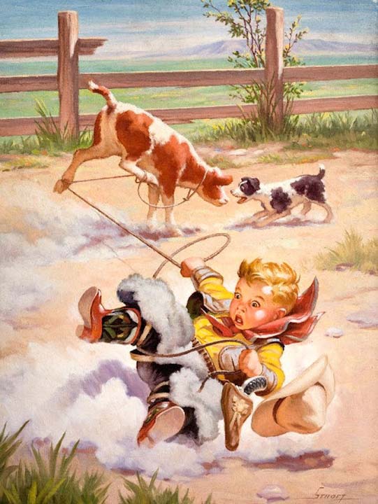 Il était une fois un garçon qui rêvait de devenir cow-boy... c'était moi ! - 1