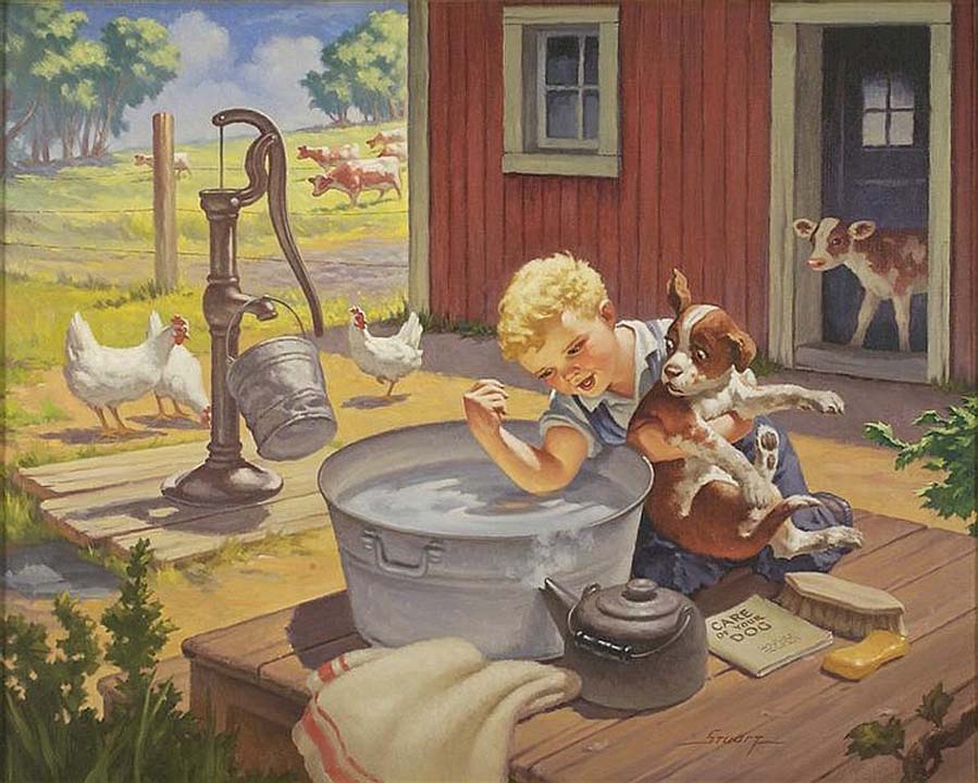 L'heure du nettoyage