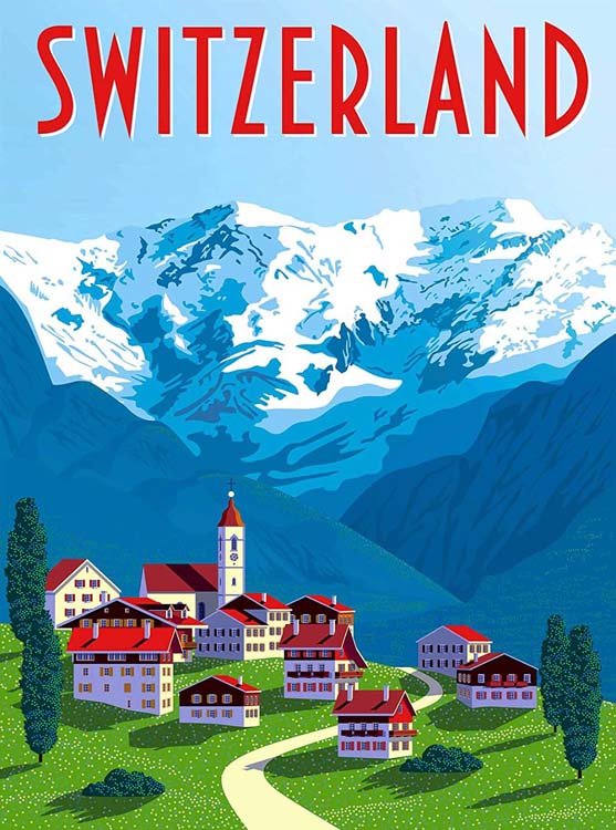 Affiches de Suisse