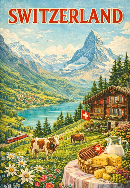 Affiches de Suisse