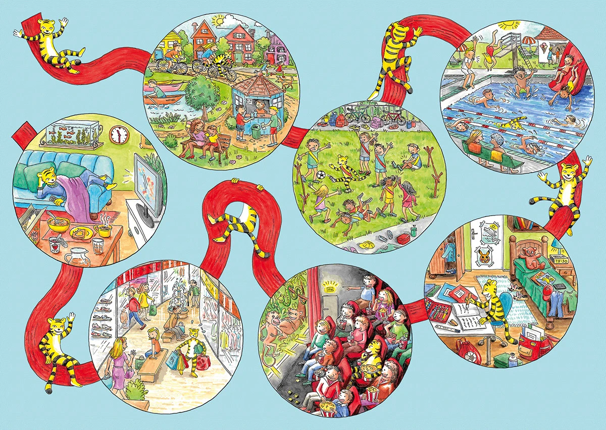 Tiger Tom Jumbo Book