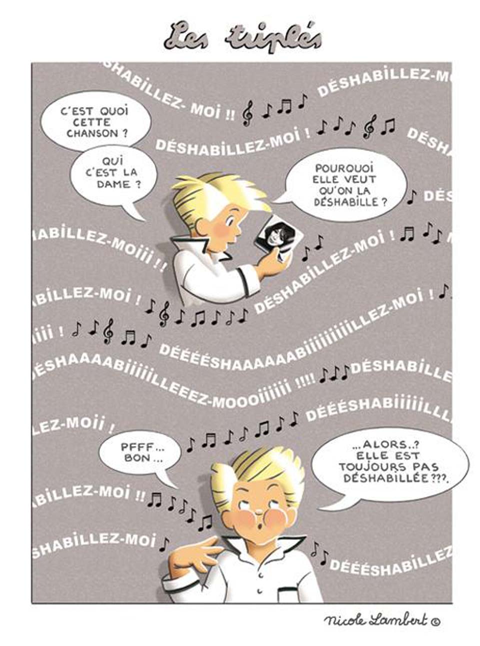 Les triplés de Nicole Lambert