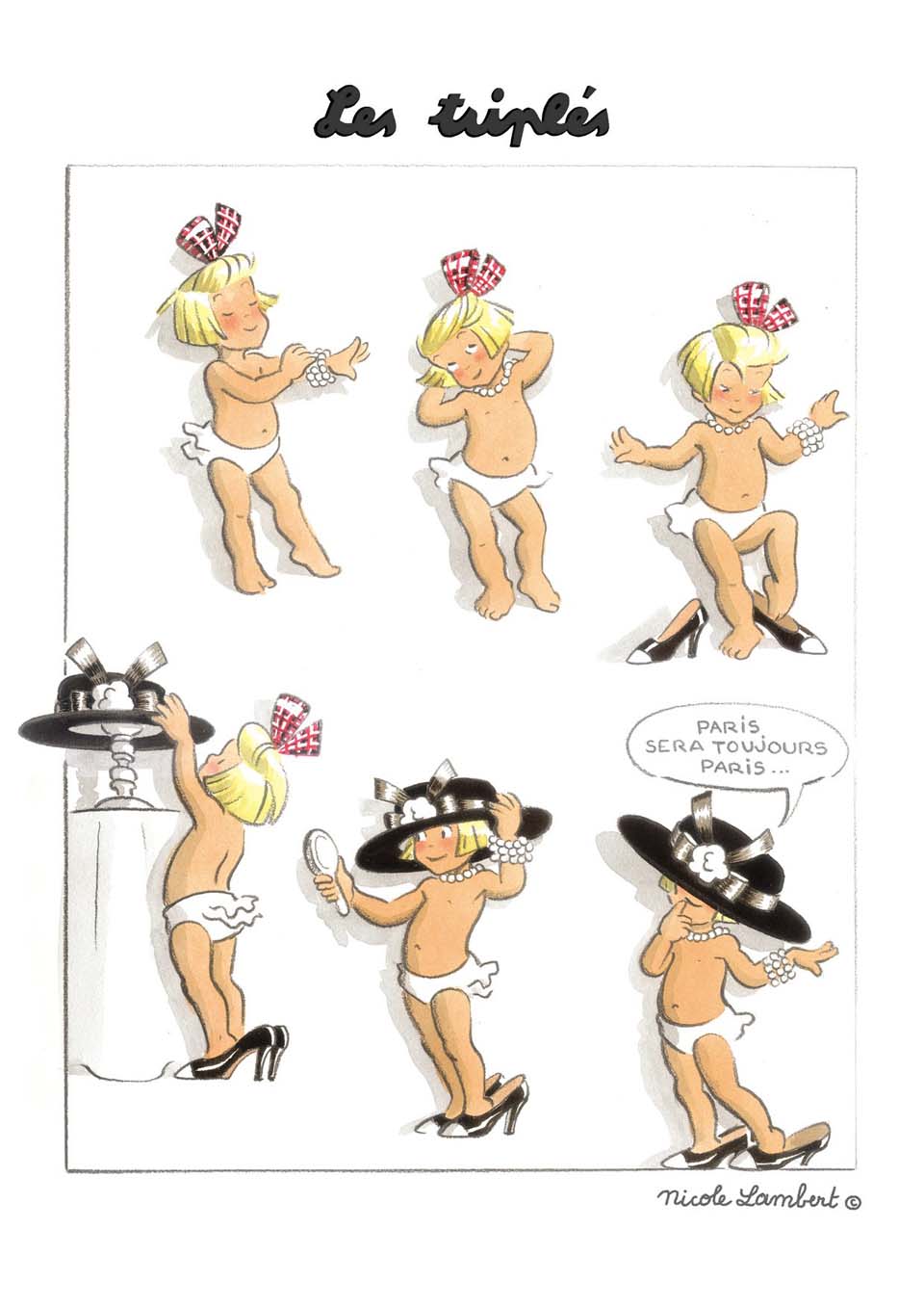 Les triplés de Nicole Lambert