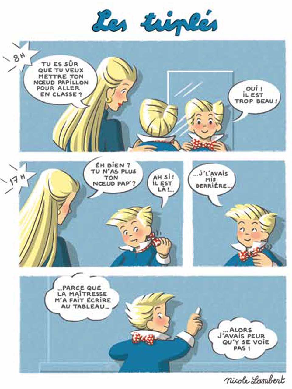 Les triplés de Nicole Lambert