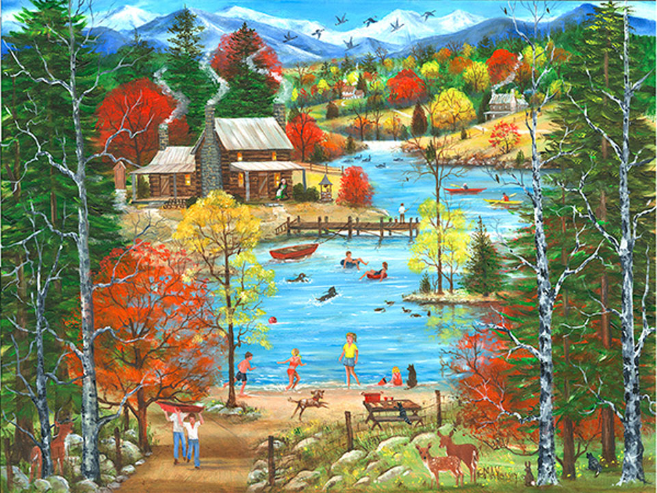 Petite cabane dans les bois