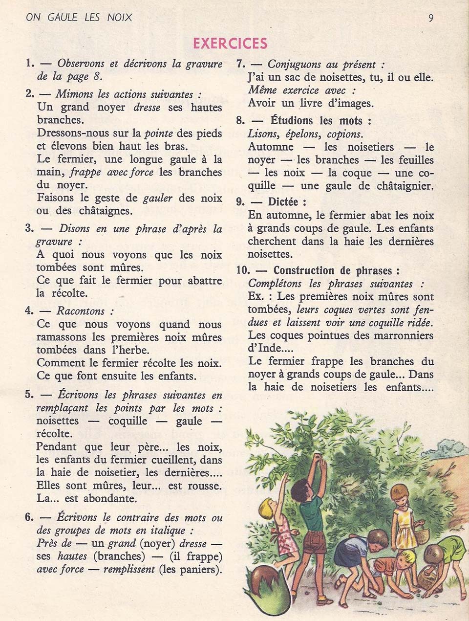 Vocabulaire CE1