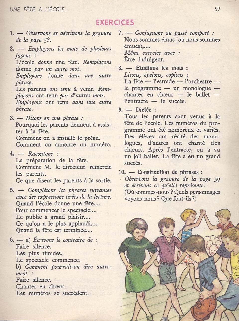 Vocabulaire CE1
