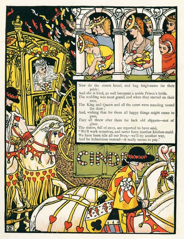 Trois contes illustrés par Walter Crane