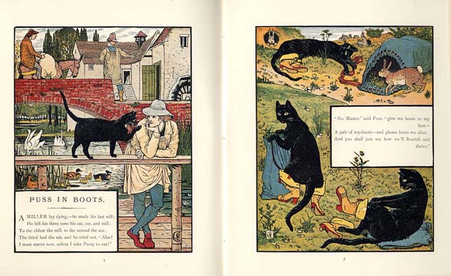Trois contes illustrés par Walter Crane